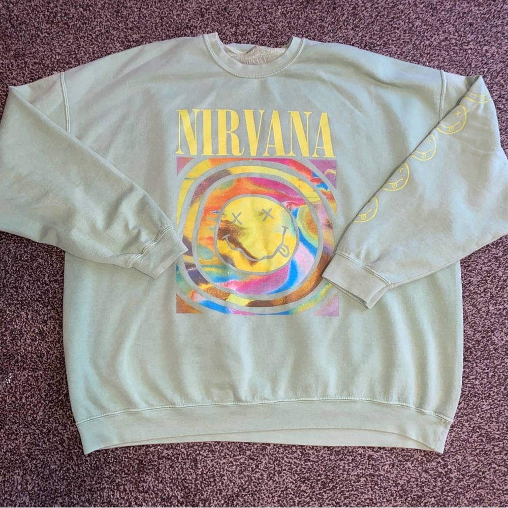 Nirvana crewneck sweatshirt